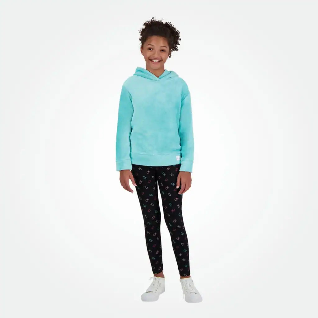 Kids Youth Plush Top & Legging Set