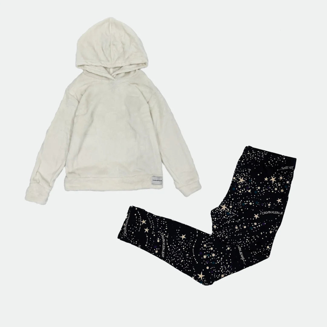 Kids Youth Plush Top & Legging Set
