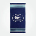Beach Towel Stripe Green / Blue / White