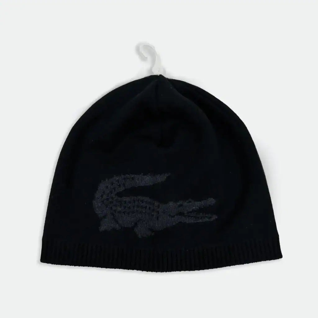 Big Crocodile Jacquard Reversible Wool Beanie