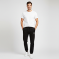 Sweatpants with Circle Graphic Print Logo