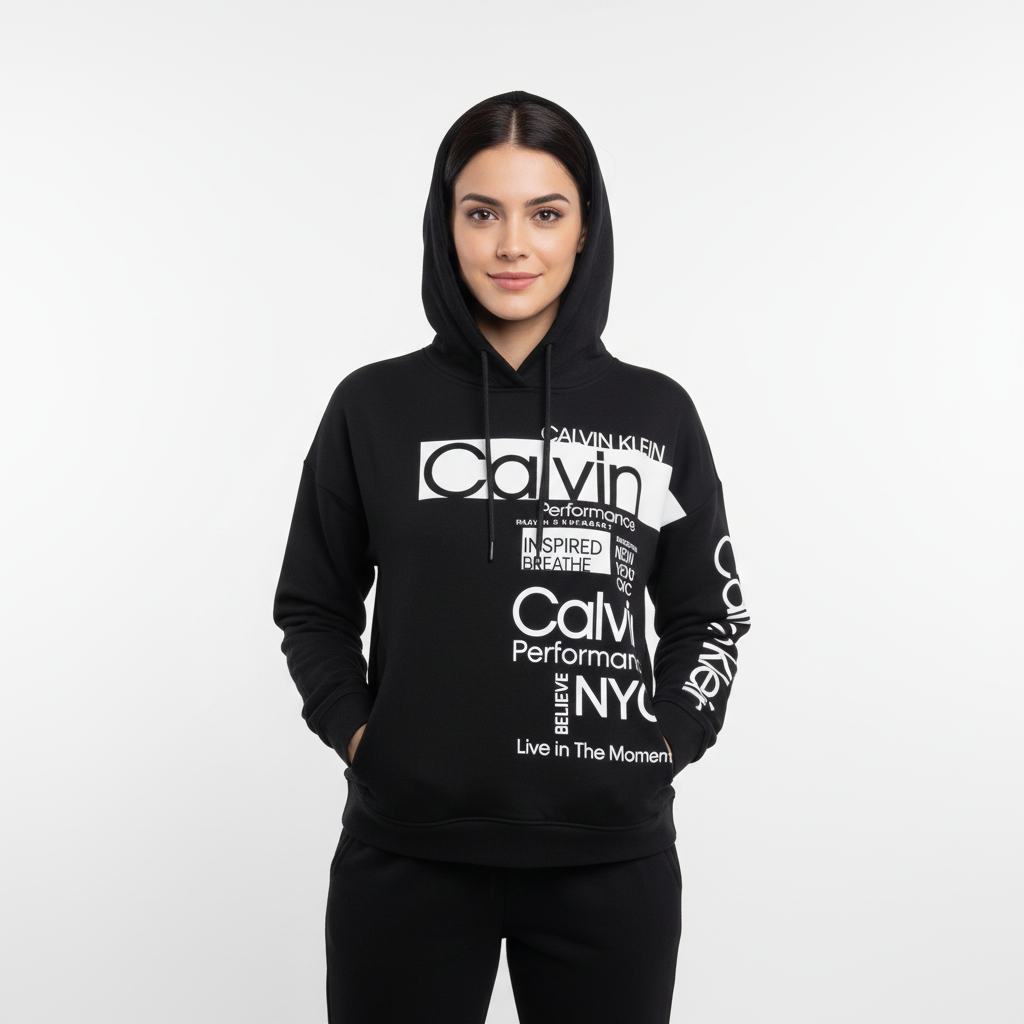 Big Graphic Print Logo Shirt