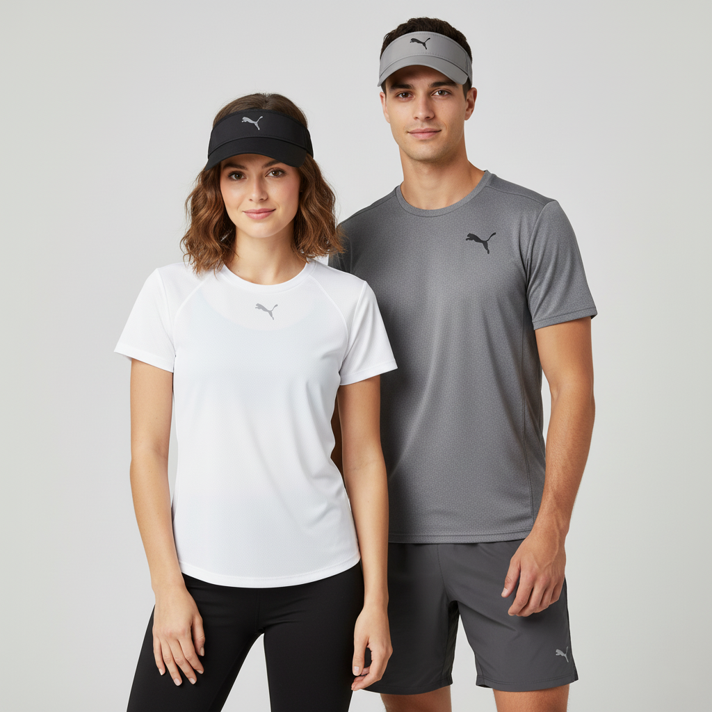 2 Pack Adjustable Visor Cap