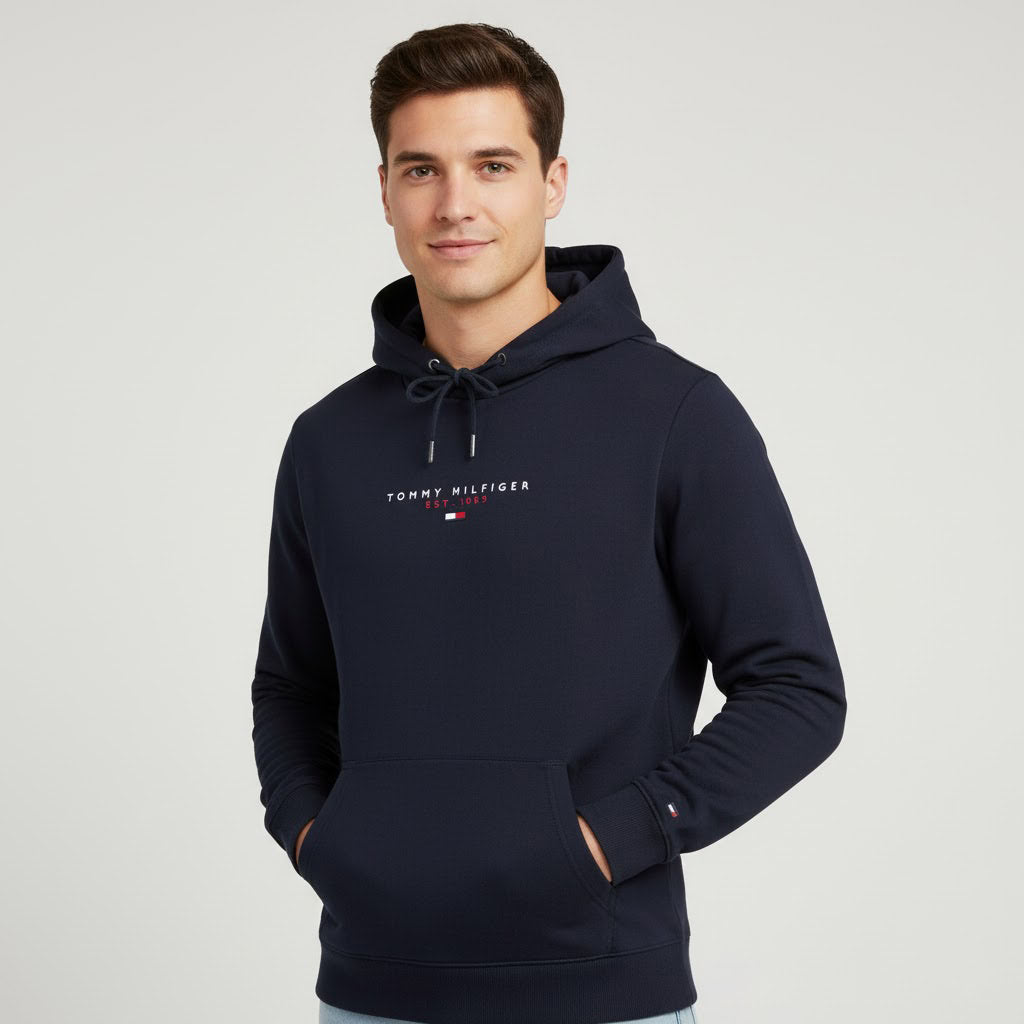 Hoodie Jacket Flag Logo