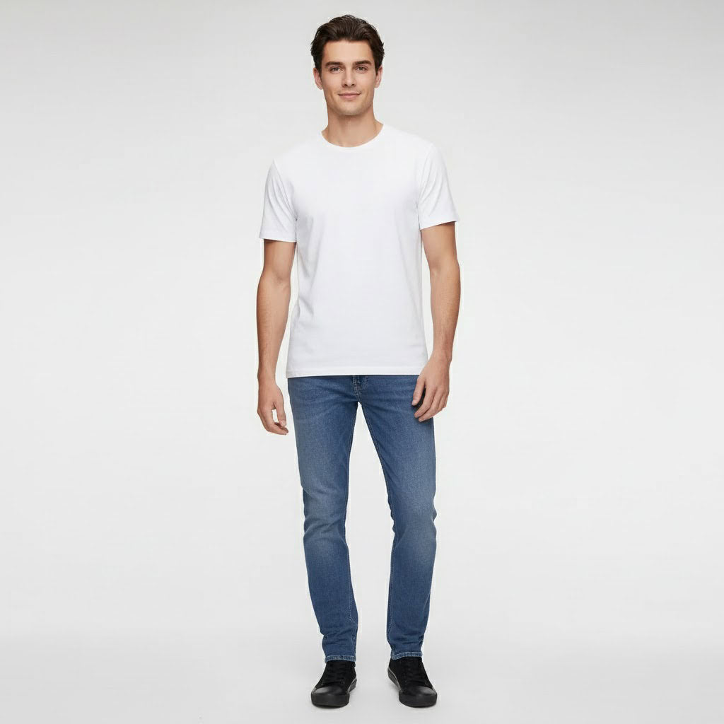 Slim Fit Stretch Extensible Jeans
