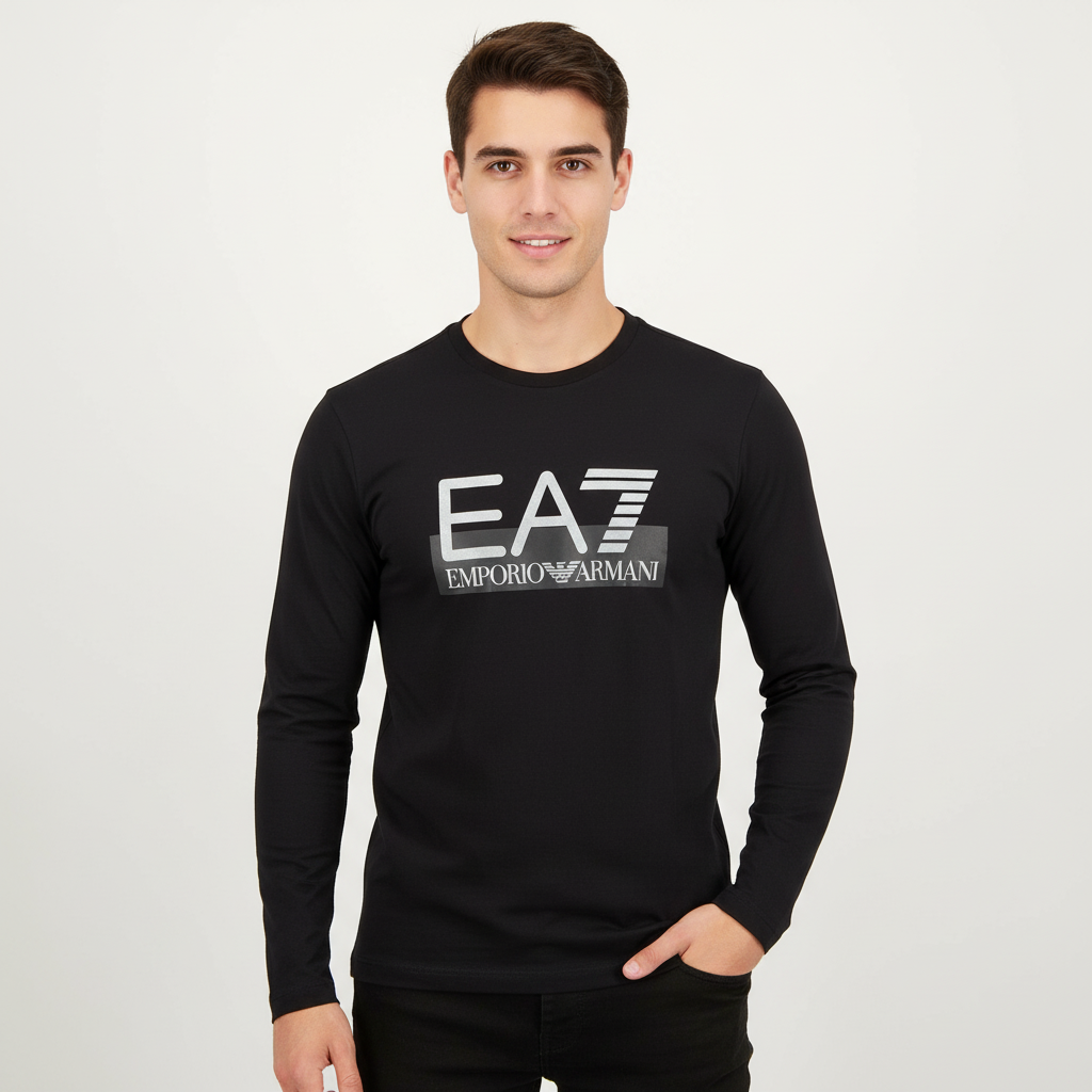 Long Sleeve T-Shirt Monogram Logo