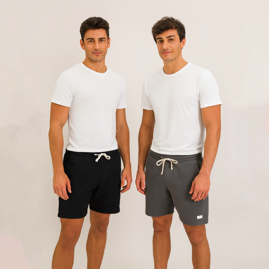 2 Pack Jogger Shorts 7"