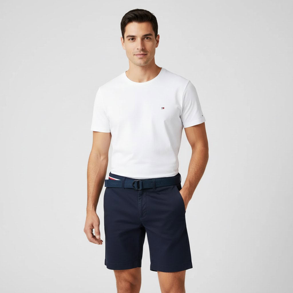 Belted Cargo Shorts