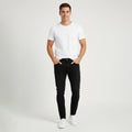 Tattered Slim Tapper Jeans