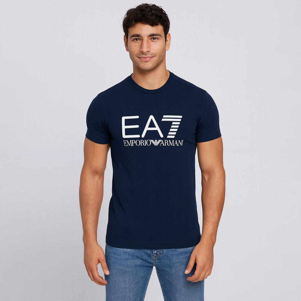 Monogram EA7 Logo Tee