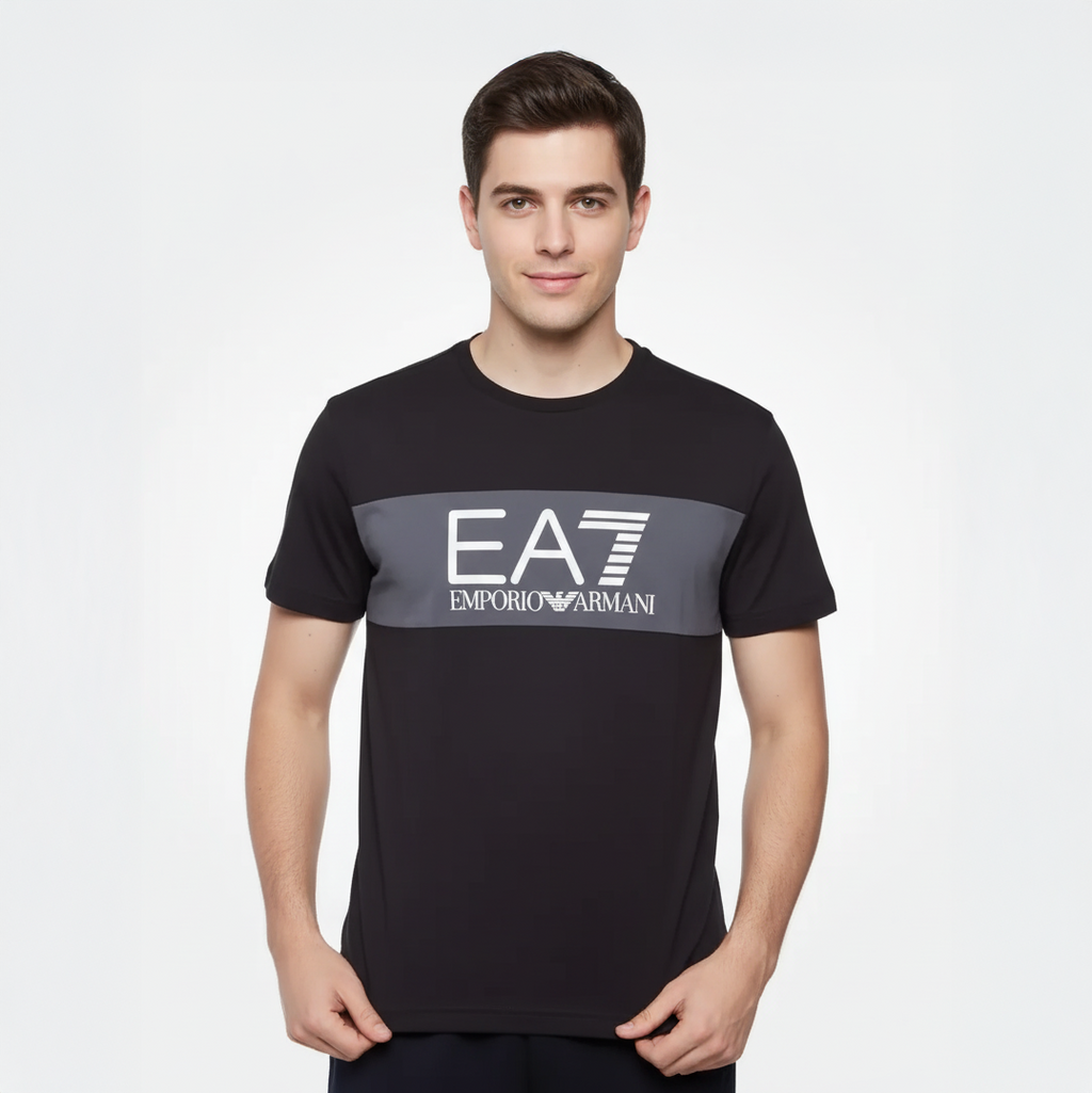 Monogram EA7 Logo Tee