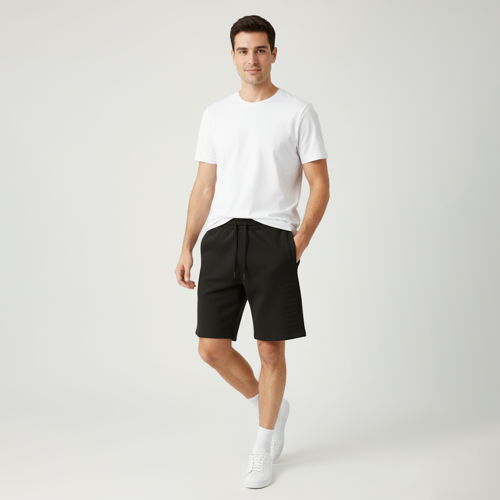 Sweatshort Embossed Logo