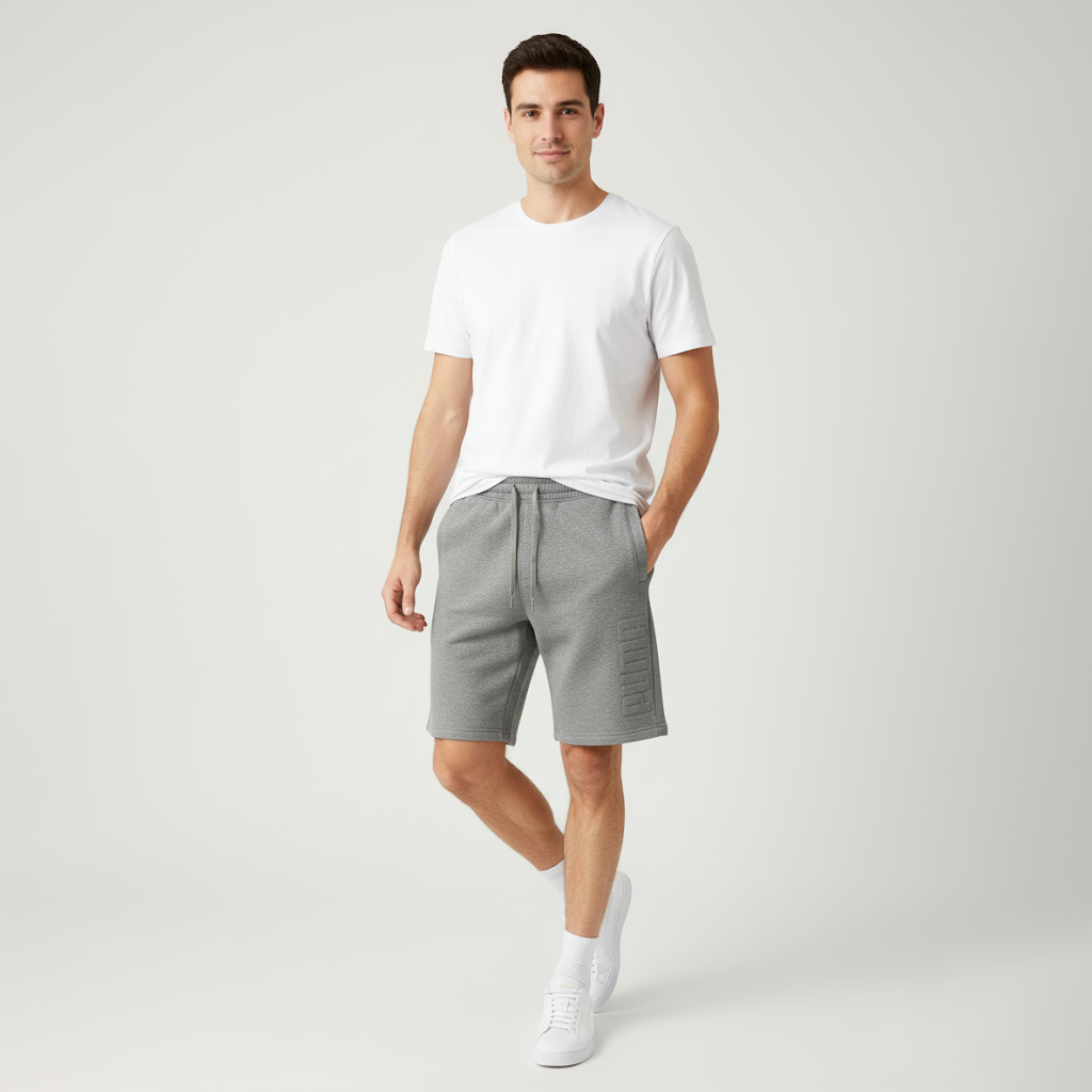 Sweatshort Embossed Logo