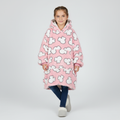 Minnie Mouse Kids Girl Children Hooded Character Loungee