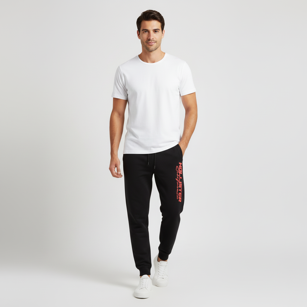 Skinny Jogger Printed Logo