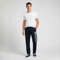 Straight Leg Sweatpants Big Applique Logo