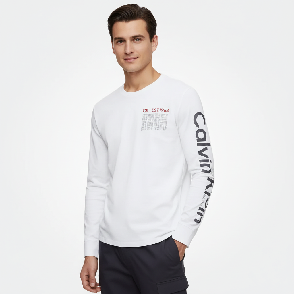 Multi 205 CK Logo Long Sleeve