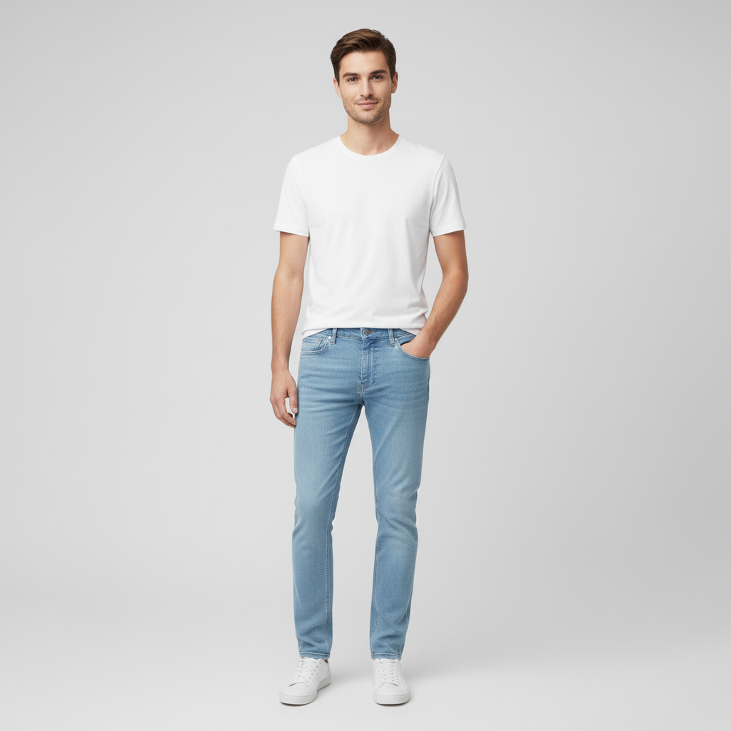 Slim Straight Jeans
