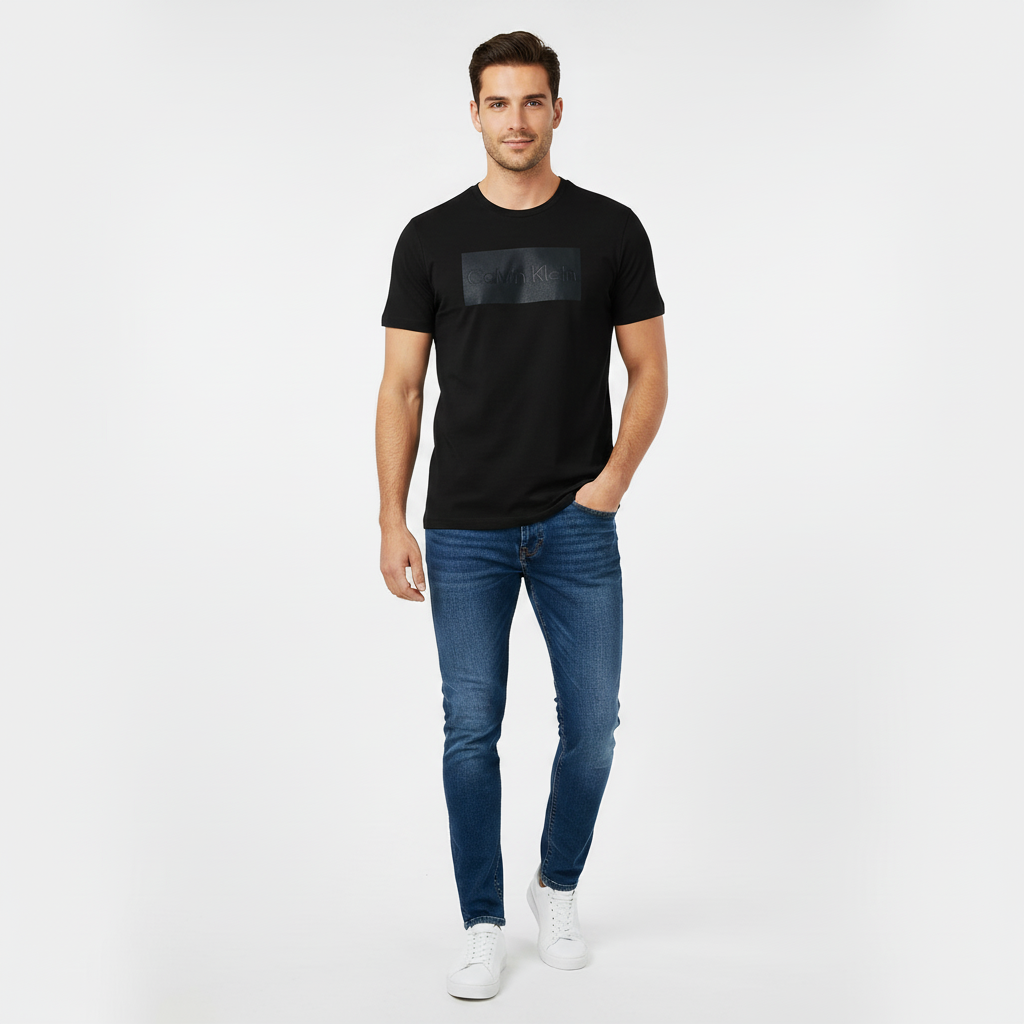 Box Graphic Logo Print T-Shirt
