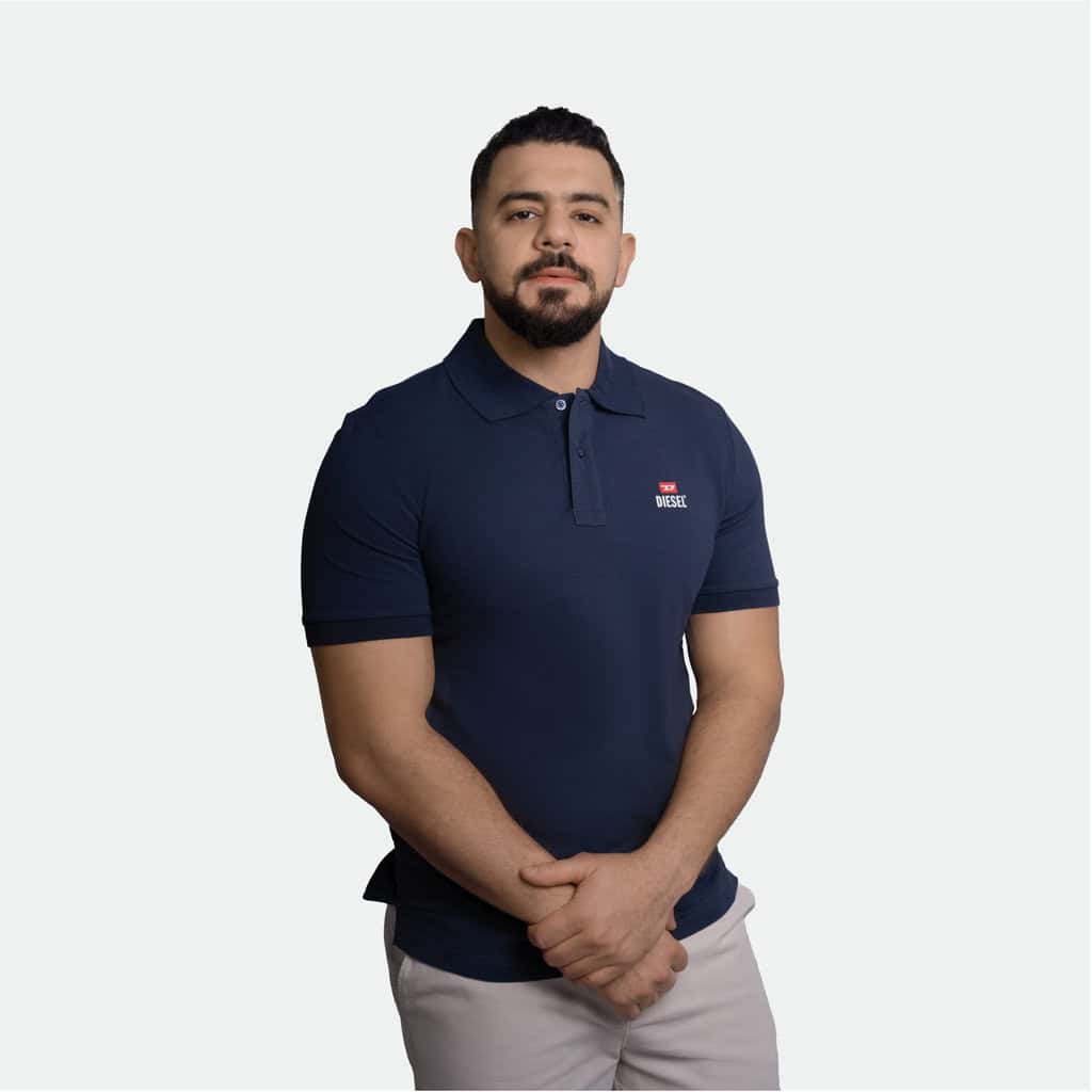 Printed Logo Polo Shirt