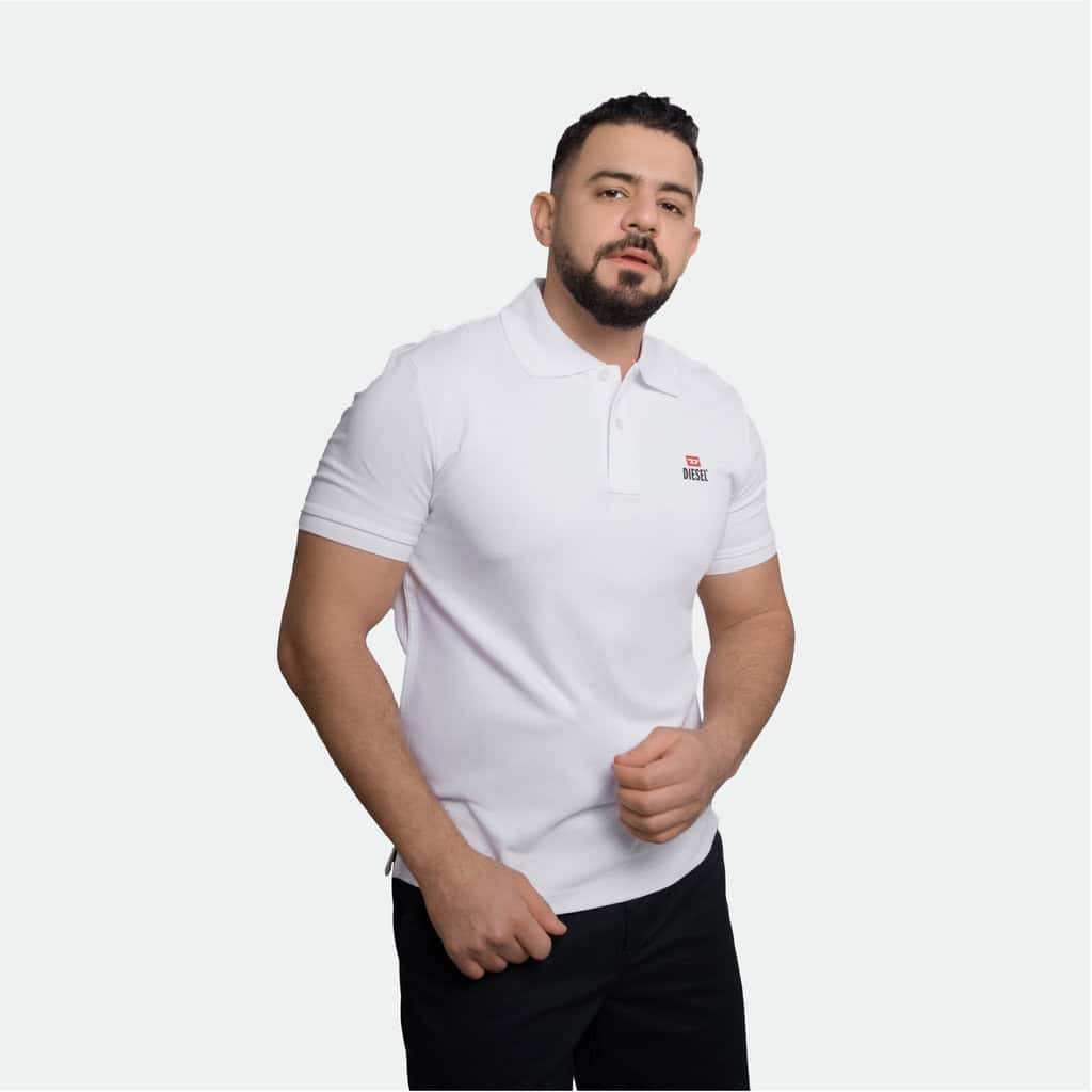 Printed Logo Polo Shirt