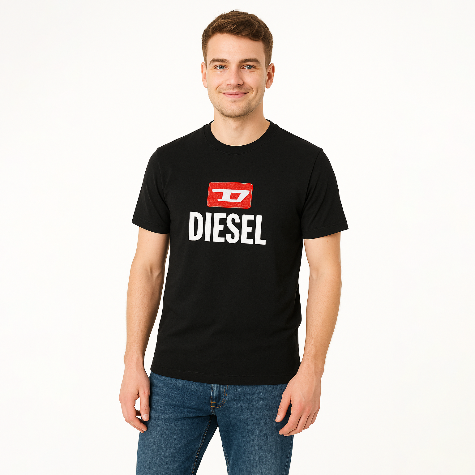 Embroidered Print Tshirt