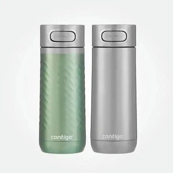 Autoseal Spill Proof Travel Mug 2 Pack, 414ml, 14 Oz.