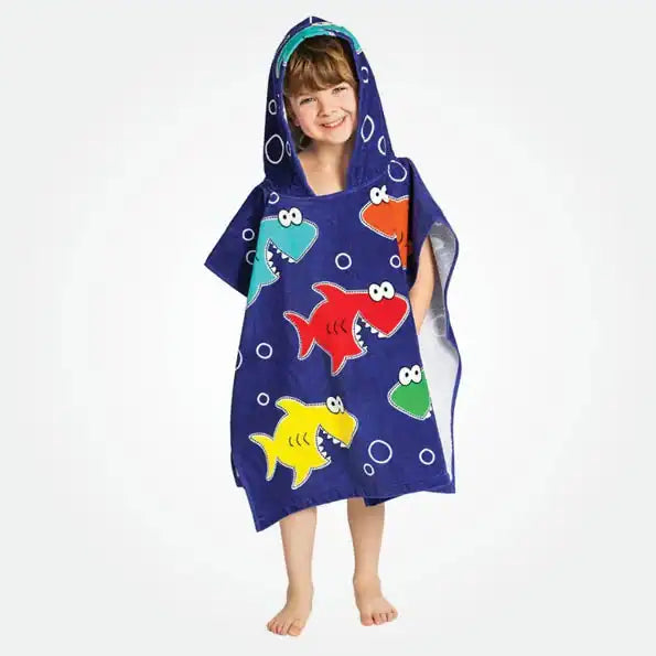 Hooded Towels, Ball & Shark