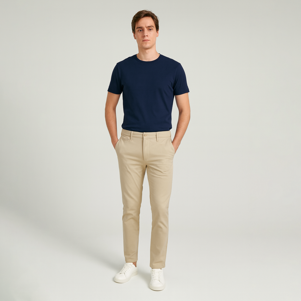 Stretch Five Pocket Chino Pants