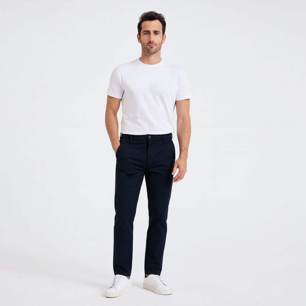 Stretch Five Pocket Chino Pants