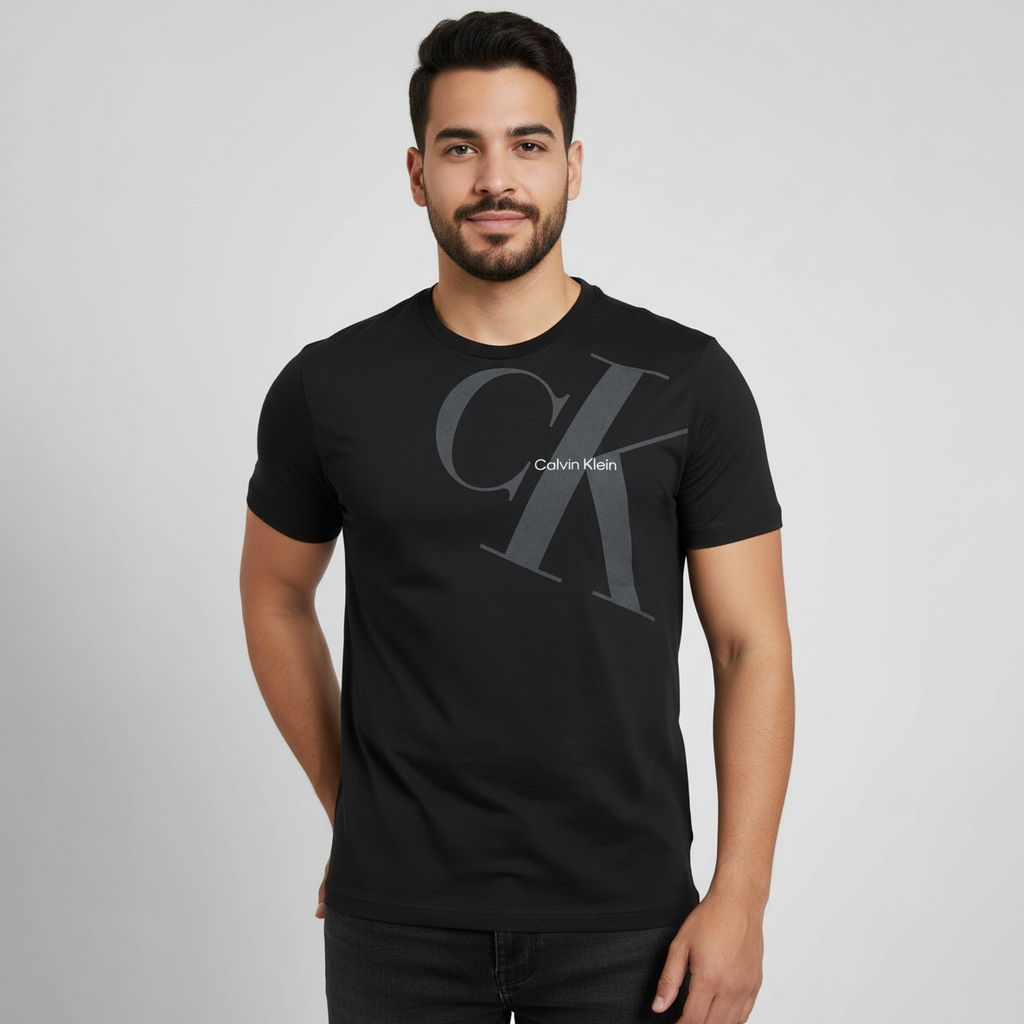 T-Shirt Big CK Graphic Print
