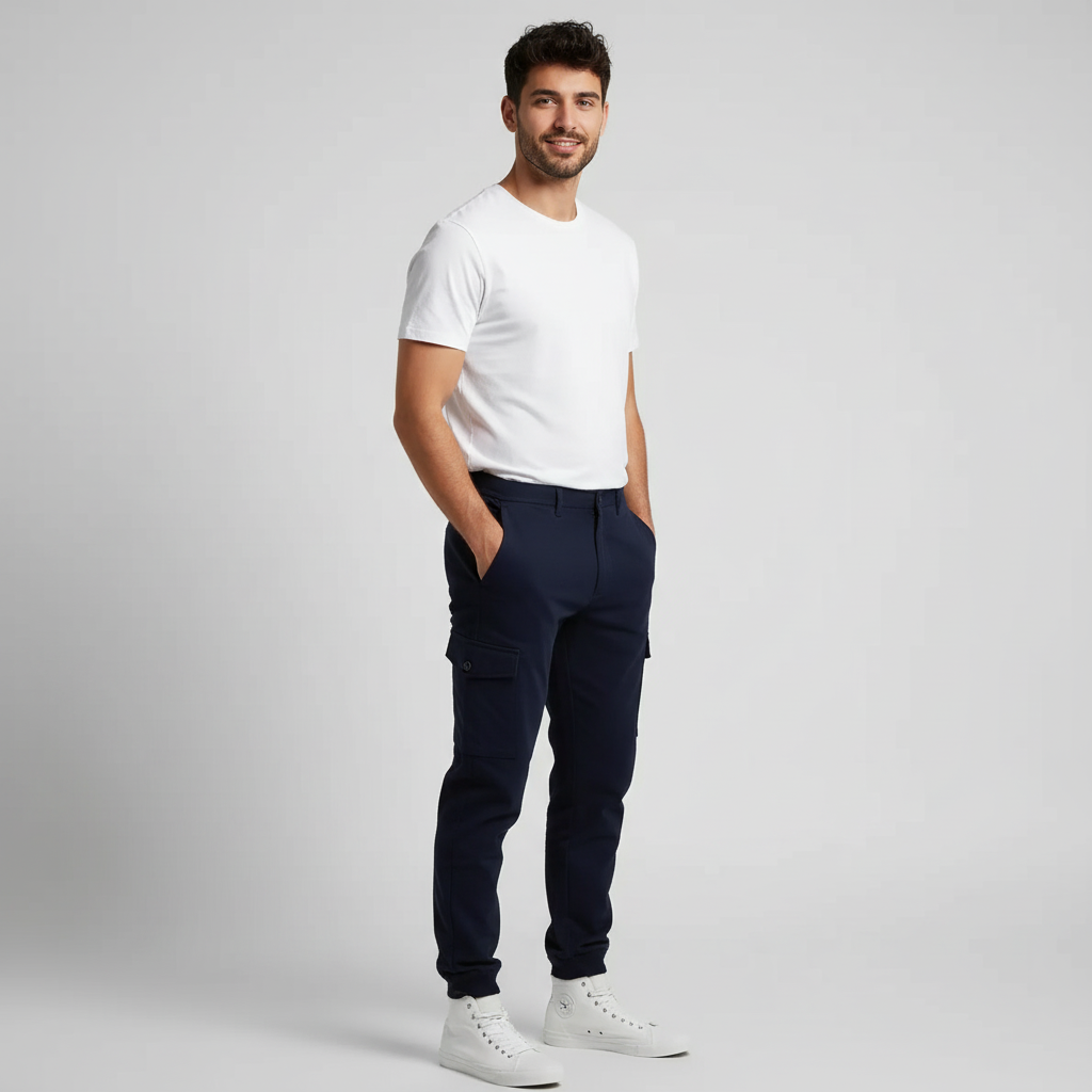Cargo Chino Relaxed Stretch Pants