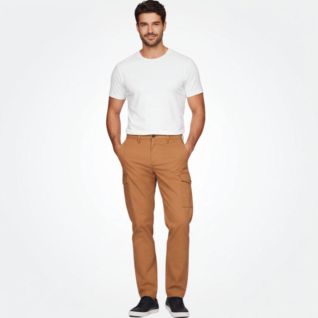 Cargo Chino Relaxed Stretch Pants