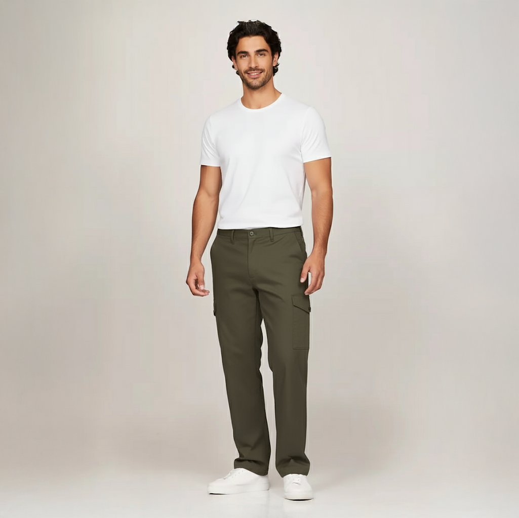 Cargo Chino Relaxed Stretch Pants