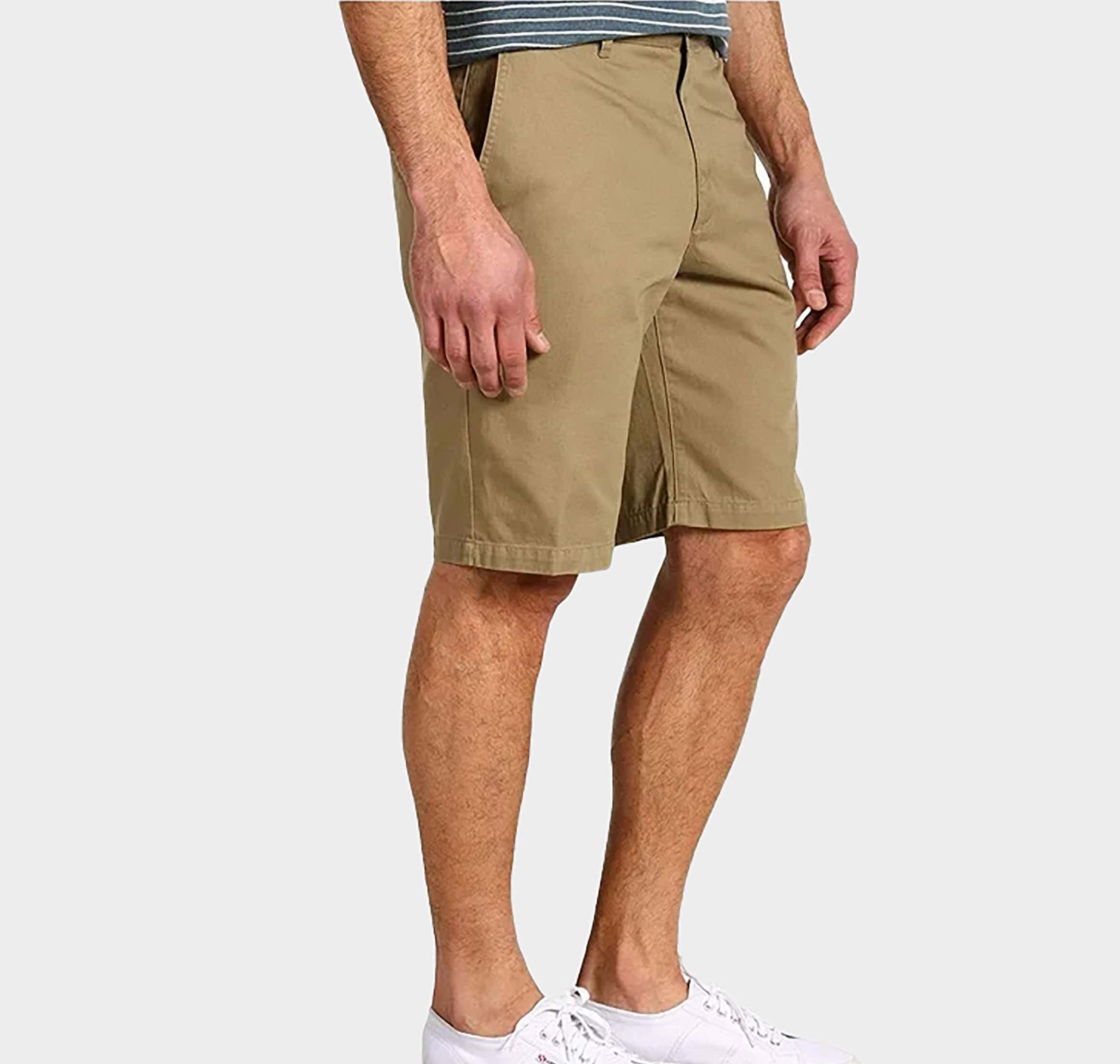 Casual Flat Front Shorts