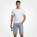 Slim Denim Shorts