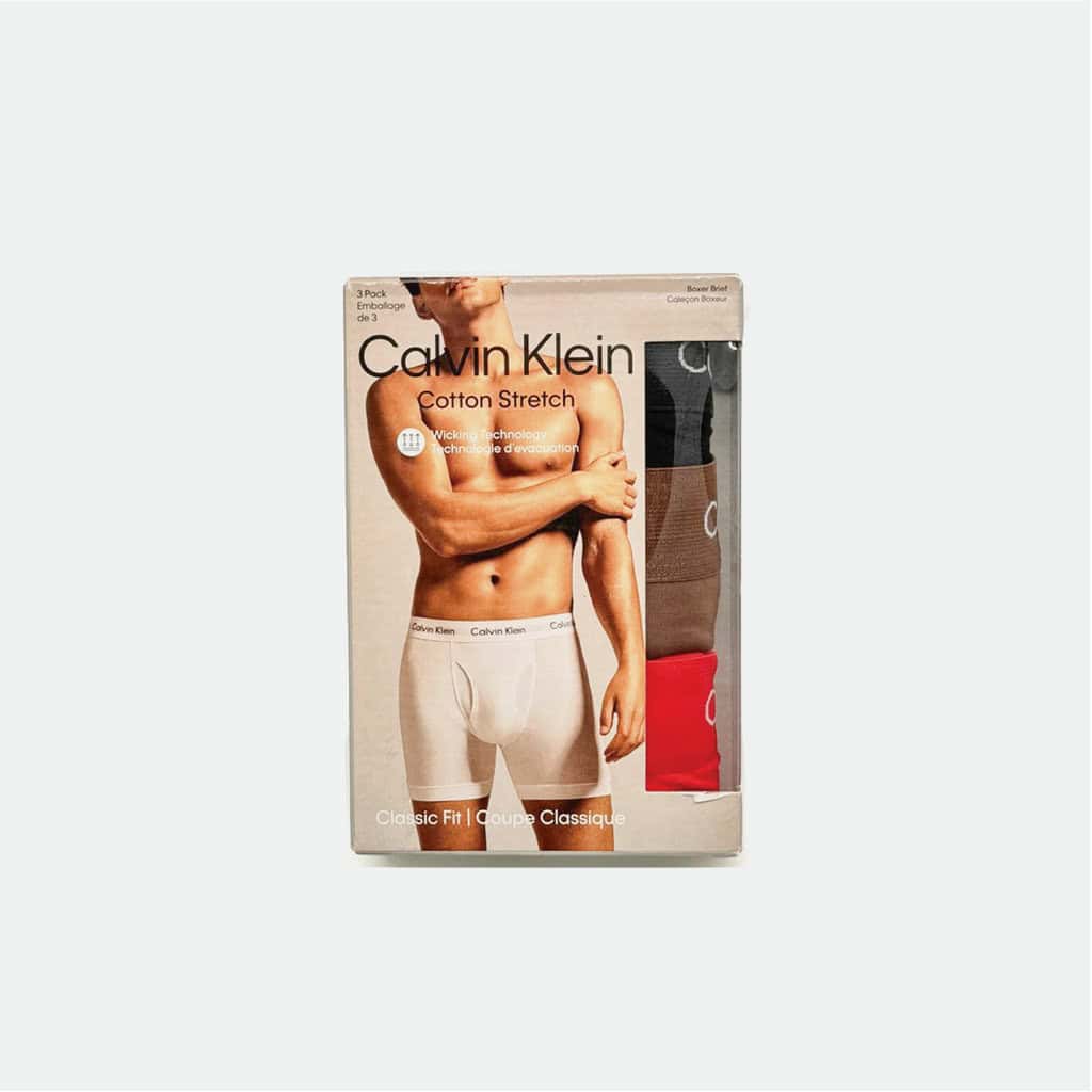 3 Pack  Cotton Stretch Boxer Brief