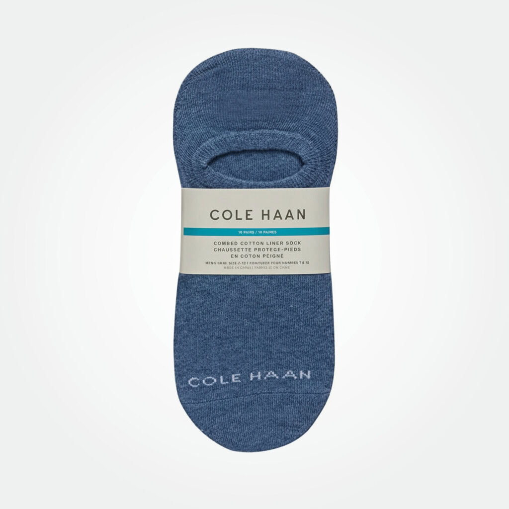 Combed Cotton Liner Socks - 10pairs
