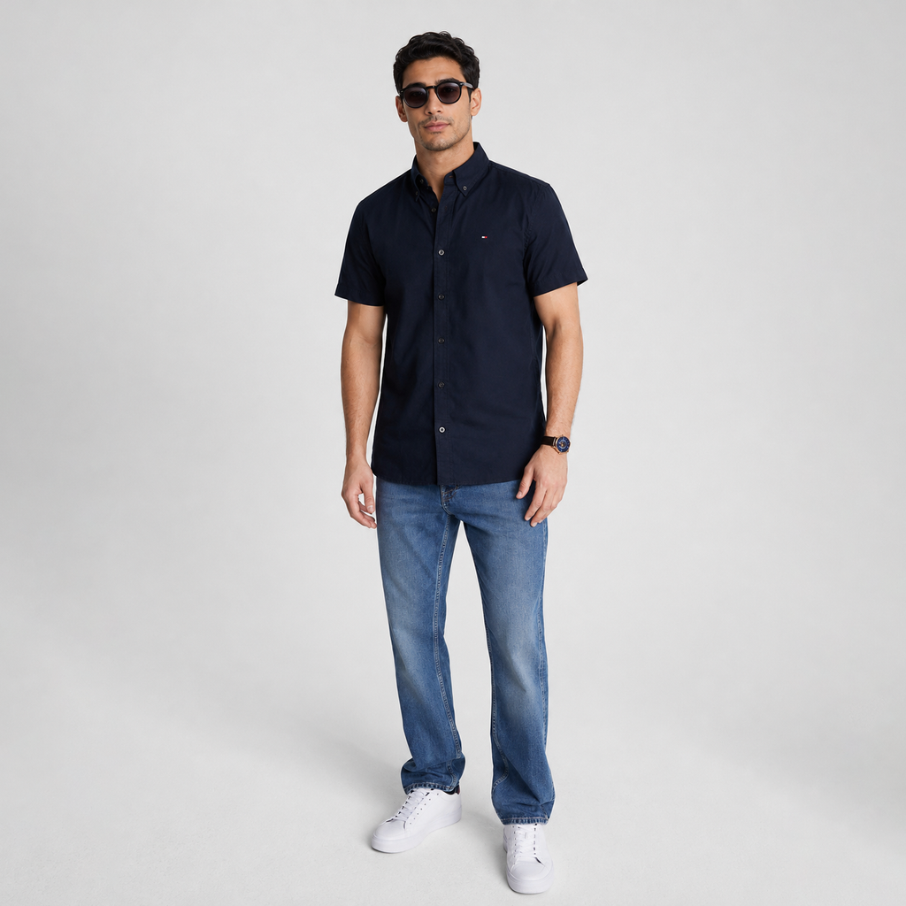 Regular Fit Stretch Short Sleeve Polo
