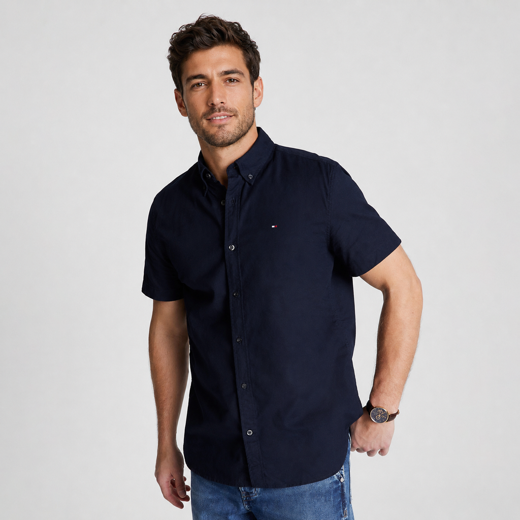 Regular Fit Stretch Short Sleeve Polo