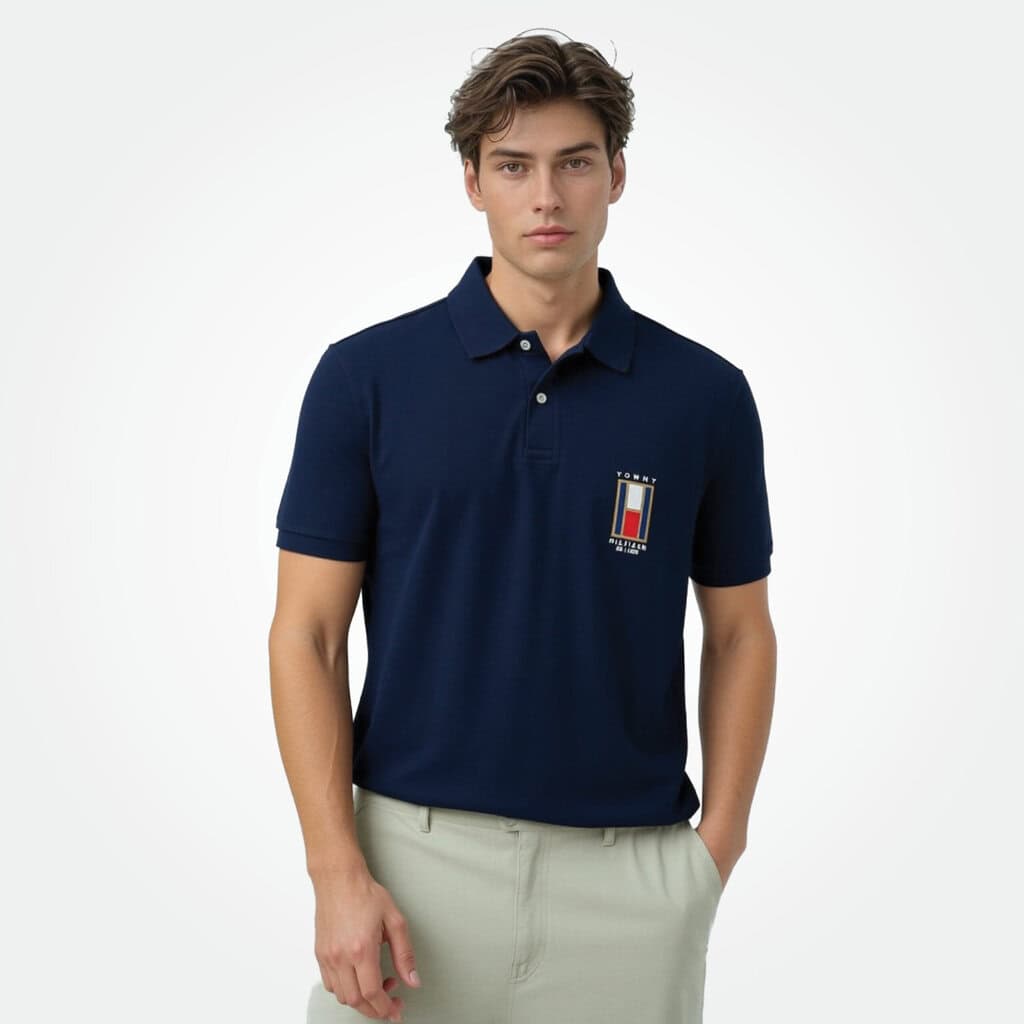 Embroidered Polo Shirt