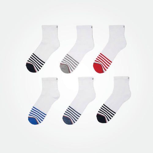 6 Pairs Quarter Socks