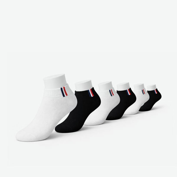 6 Pairs Ankle Socks