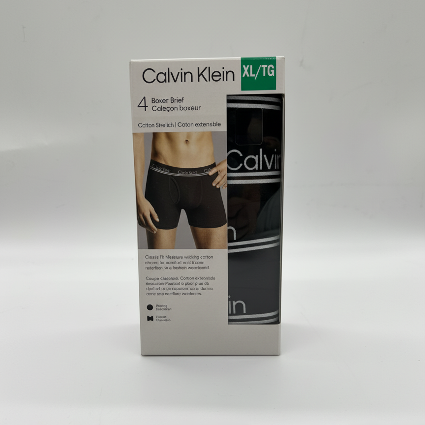 4 Packs Boxer Brief
