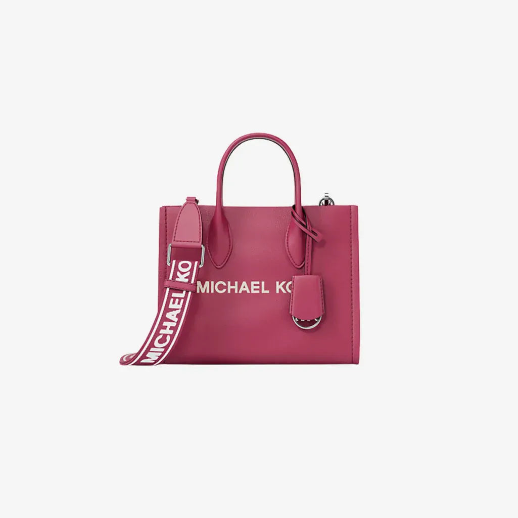 Mirella Pebbled Leather Convertible Crossbody Bag