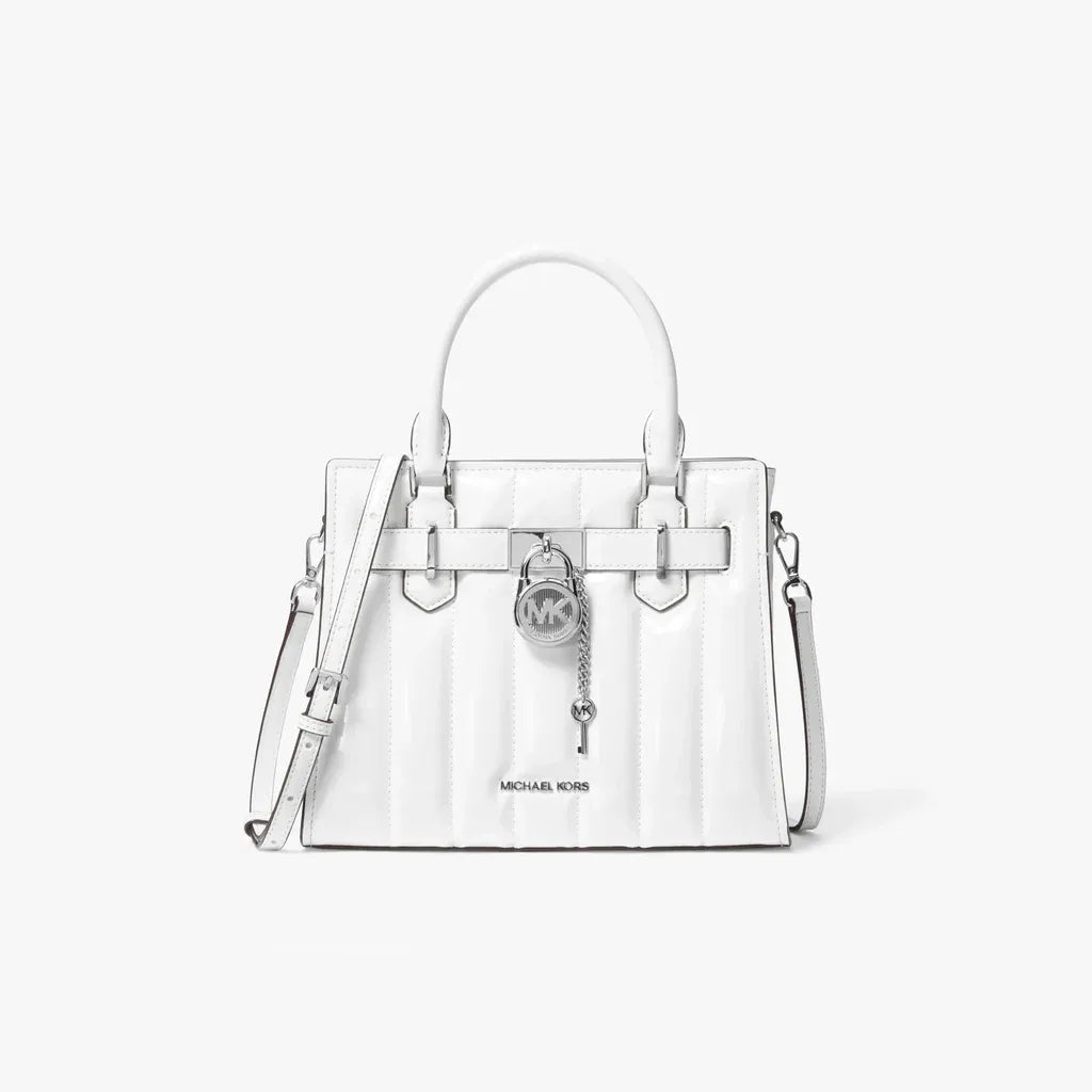 Michael Kors Hamilton Patent Satchel