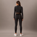 Ribbed 7 / 8 Gym Leggings
