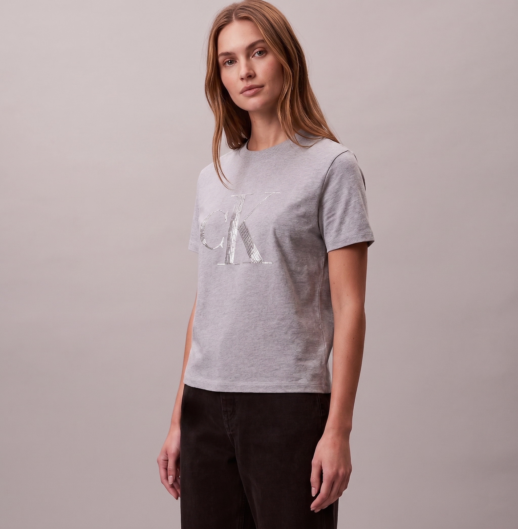 Sequin Monogram Classic T-Shirt