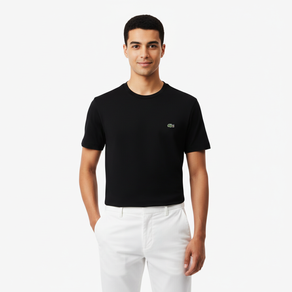 Crew Neck Pima Cotton T-Shirt