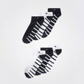 Stripe Sport Ankle Sock 6pairs